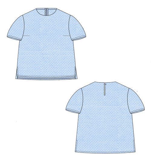 Sicily Blouse PDF Pattern (Download) Sicily Blouse PDF Pattern (Download)