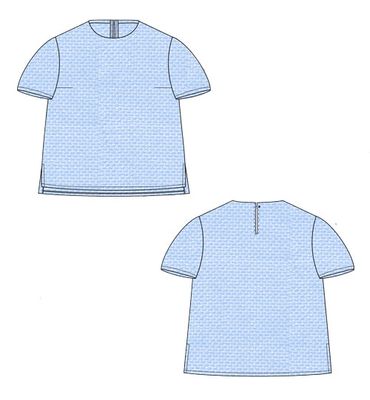 Sicily Blouse PDF Pattern (Download) PD0128