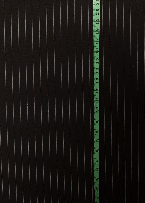 Twin Button Pant - Pinstripe Bark