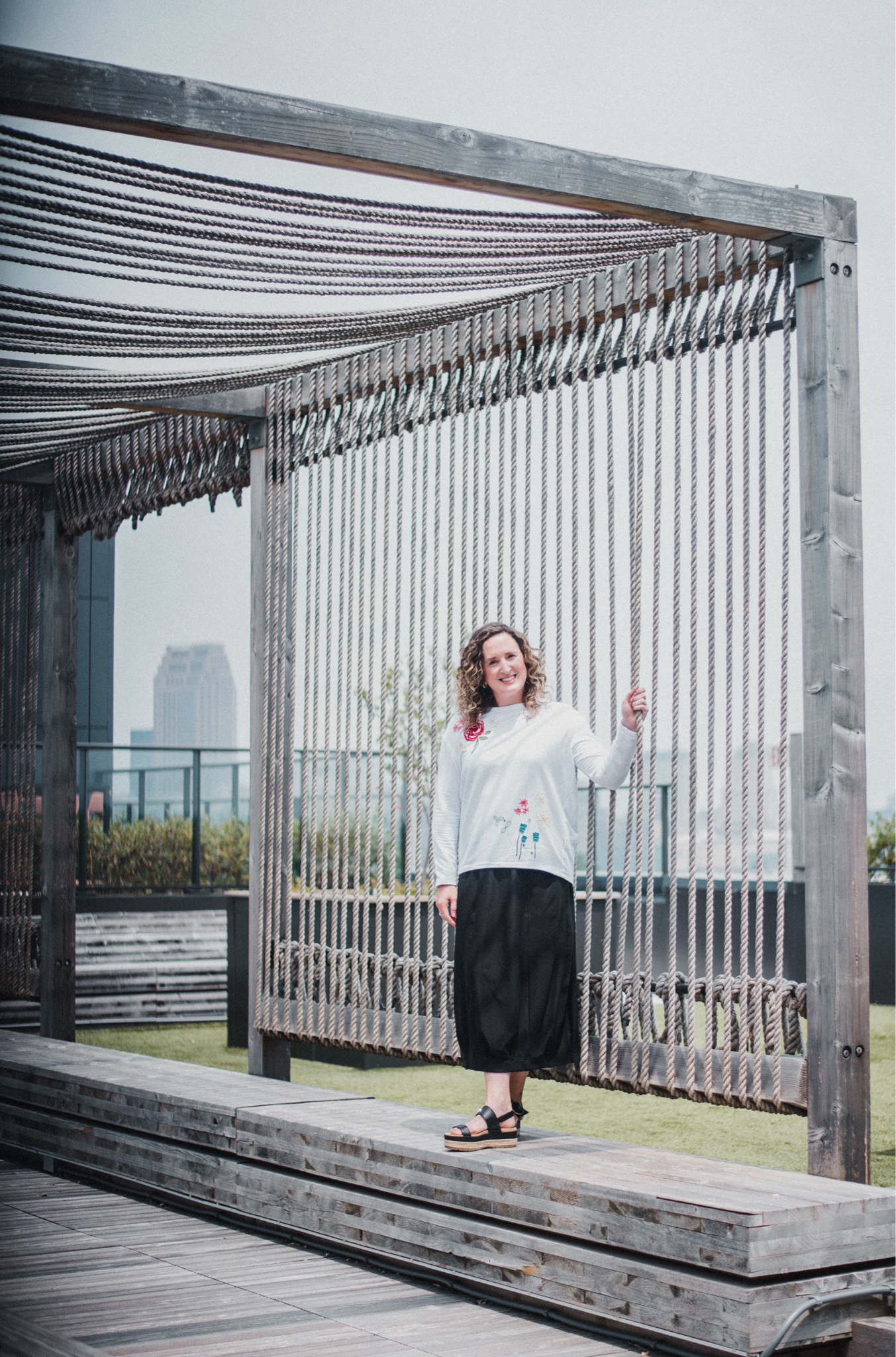 Crane St. Tee (Long Sleeve) in partnership with School of Making Crane St. Tee (Long Sleeve) in partnership with School of Making