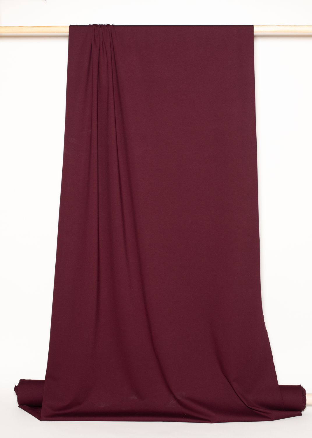 Ponte Knit - Burgundy