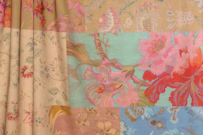 Cotton - Dusty Floral Patchwork Cotton - Dusty Floral Patchwork