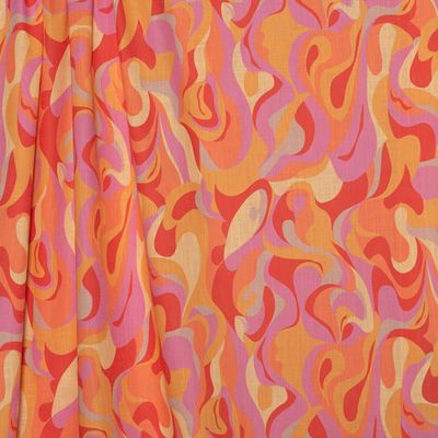 Cotton/Linen - Psychedelic Swirl 5-325-16