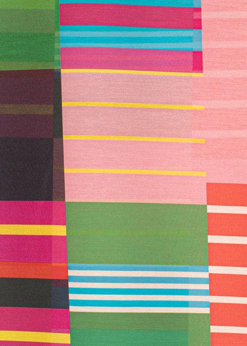 Silk/Cotton Voile - Bright Blocks Silk/Cotton Voile - Bright Blocks