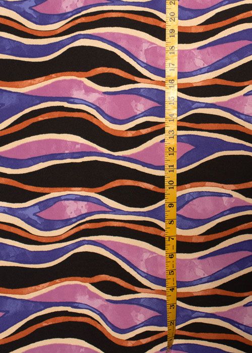 Polyester - Purple Waves Polyester - Purple Waves