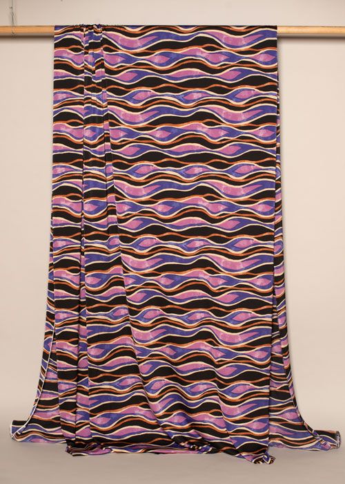Polyester - Purple Waves Polyester - Purple Waves