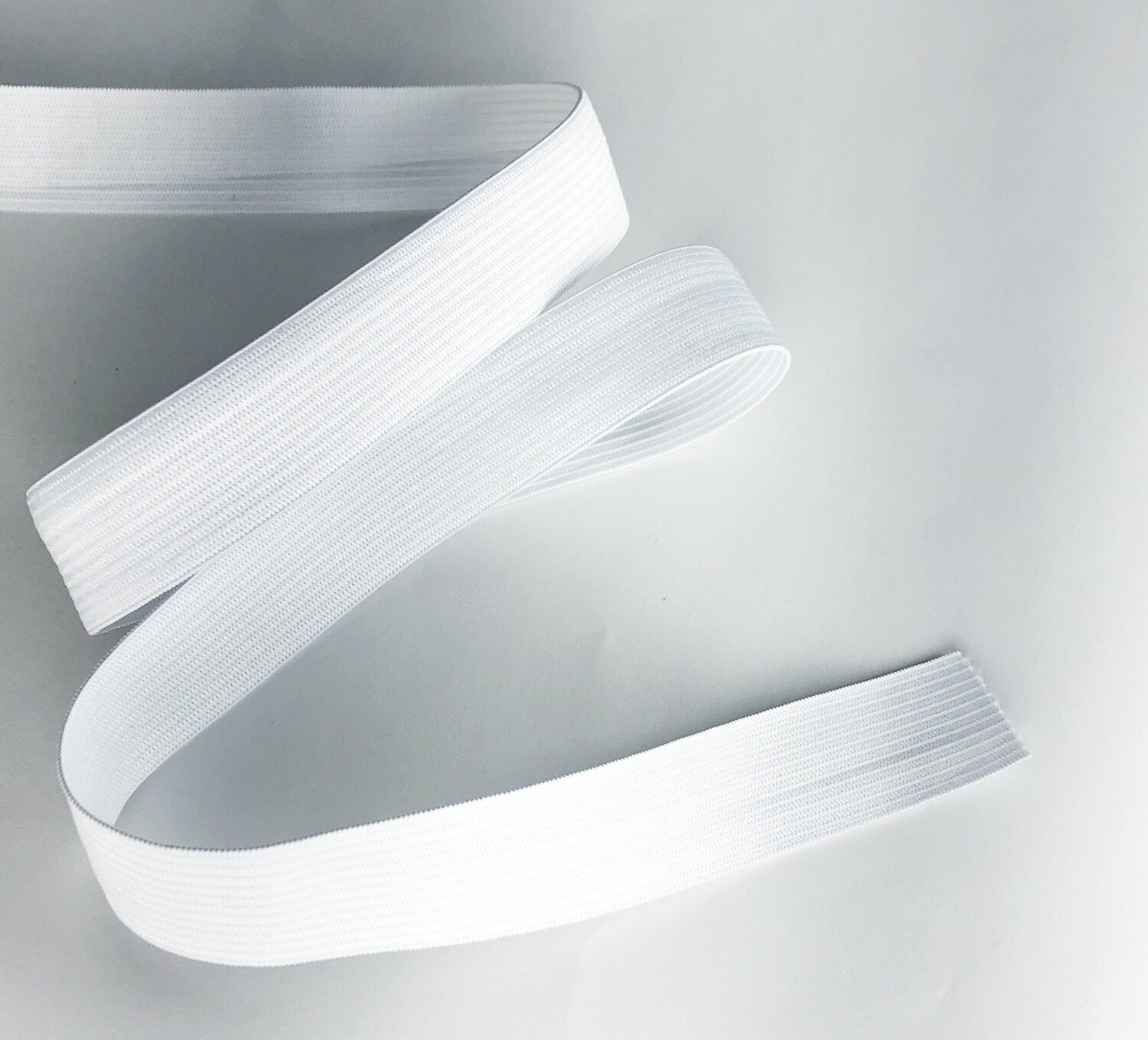 1/4&quot; Knit Elastic - Black or White