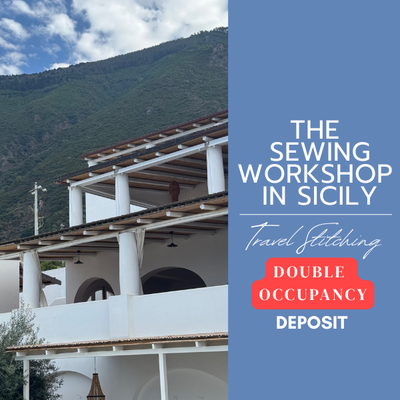 Travel Stitching in Sicily - Double Occupancy (Non-Refundable Deposit) TSWSICILY_DoubleDeposit