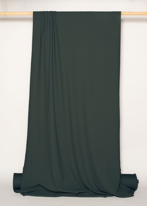 Cotton/Poly Double Knit Rib - Pine Cotton/Poly Double Knit Rib - Pine