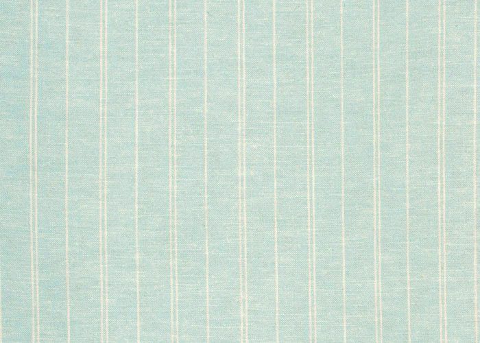 Hemp/Organic Cotton Chambray Stripe - Duck Egg Hemp/Organic Cotton Chambray Stripe - Duck Egg