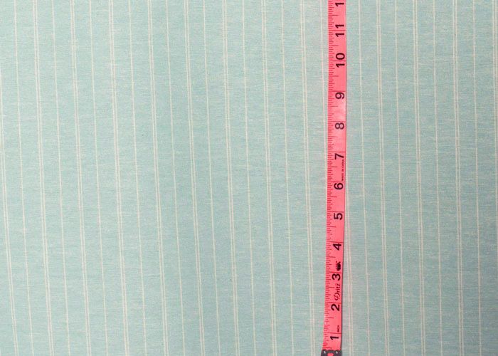 Hemp/Organic Cotton Chambray Stripe - Duck Egg Hemp/Organic Cotton Chambray Stripe - Duck Egg