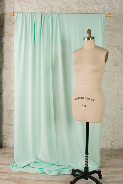 Jersey Knit Cotton/Spandex - Icy Mint
