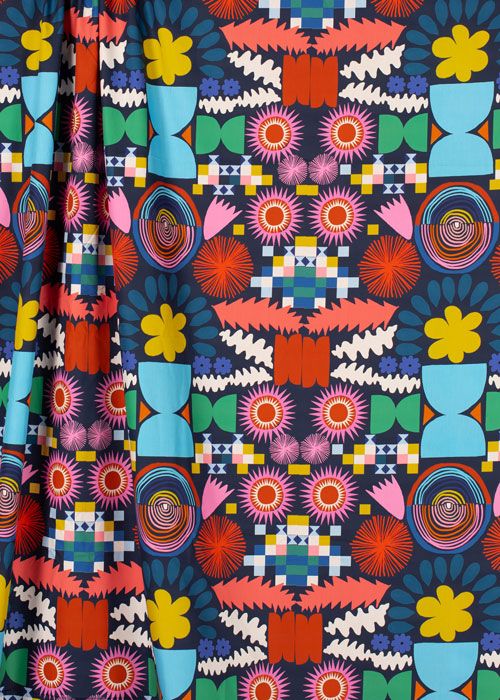 Cotton Poplin - Potted Plant Bomb