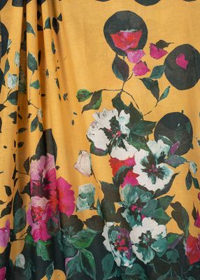 Linen Panel Print - Gustav’s Secret Garden 5-725-10