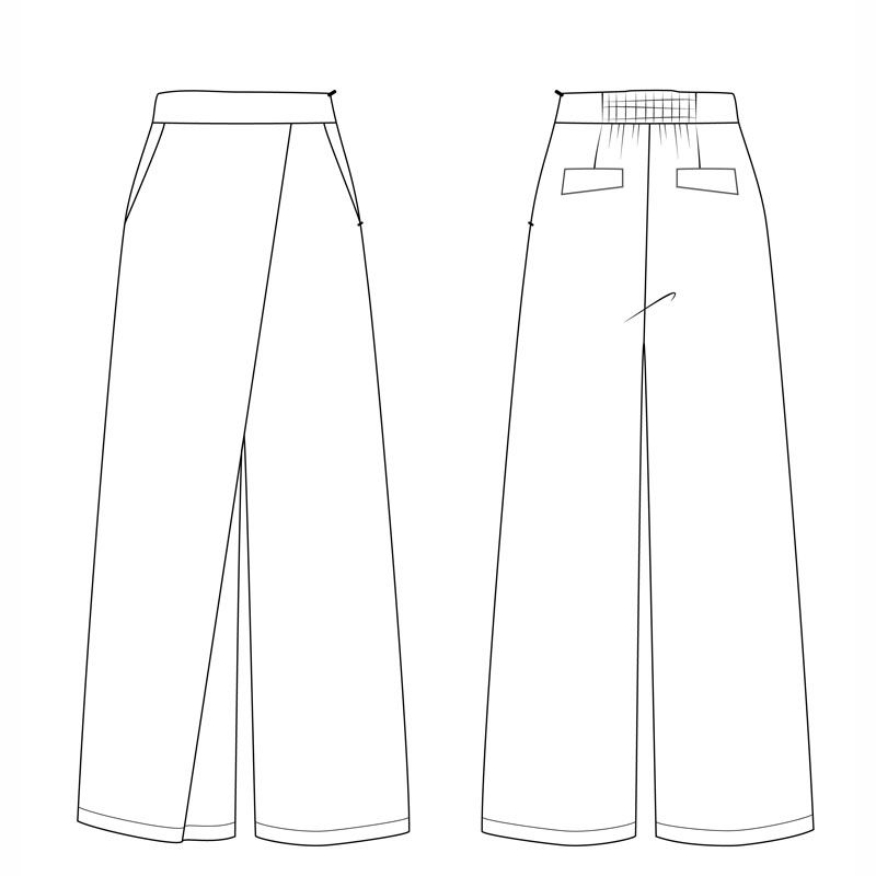 Sullivan Pants PDF Pattern (Download)