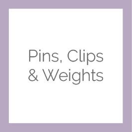 Pins, Clips, &amp; Weights