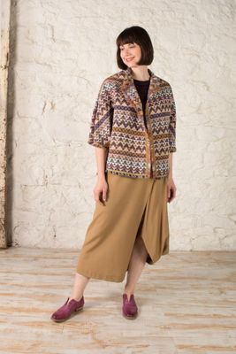 Fringed Chateau Coat SC1705