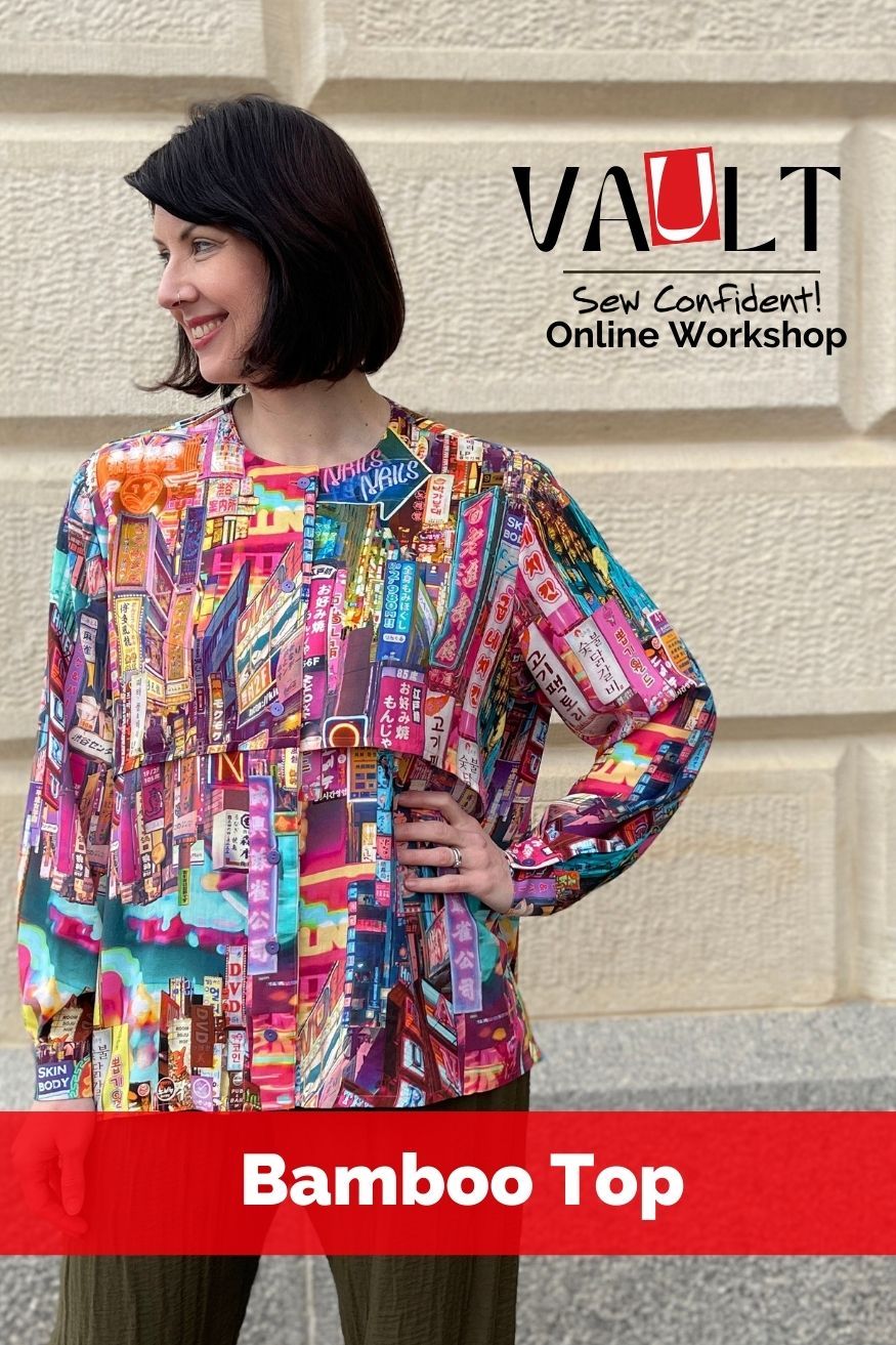 Bamboo Top Sew Confident! Online Workshop