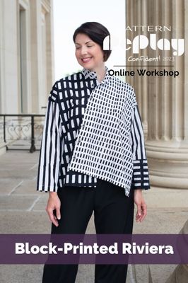 Block Printed Riviera Sew Confident! Online Workshop SC0723