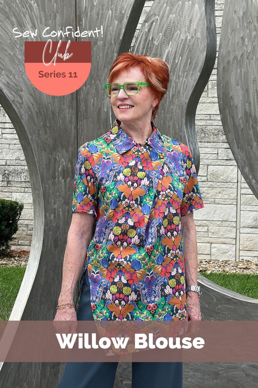 Willow Blouse Sew Confident! Online Workshop