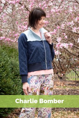 Charlie Bomber Jacket Sew Confident! Online Workshop SC0421