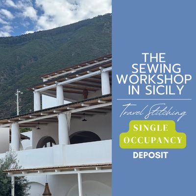 Travel Stitching in Sicily - Single Occupancy (Non-Refundable Deposit) TSWSICILY_SingleDeposit