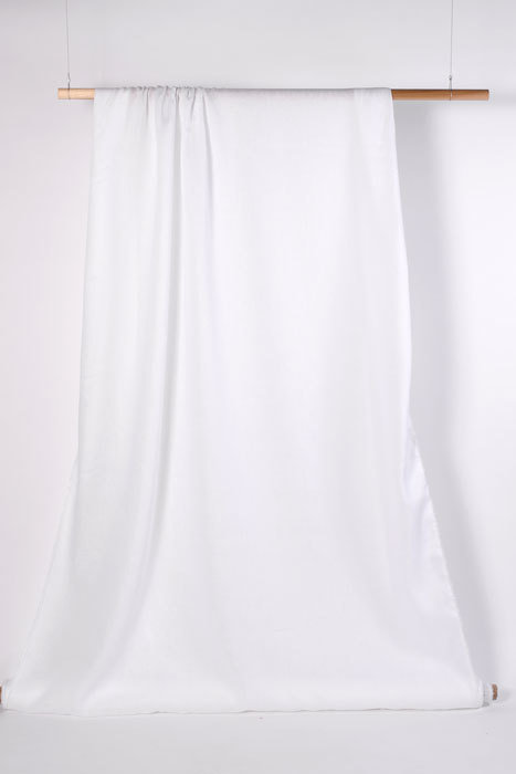 Viscose/Linen - Paper White