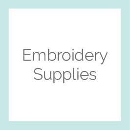 Embroidery Supplies
