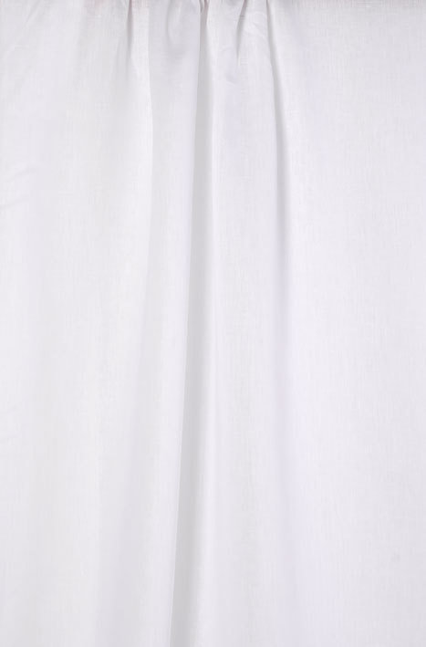 Viscose/Linen - Paper White