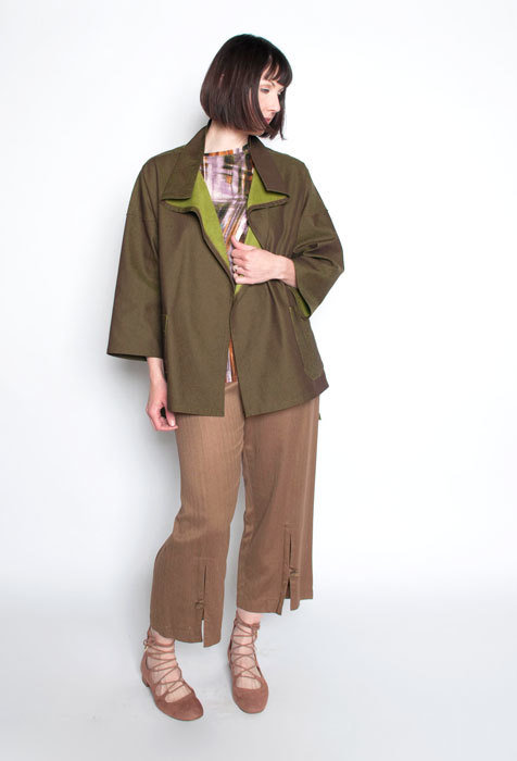 The Flatiron Jacket paired with an eTee and the Urban Pants. 
