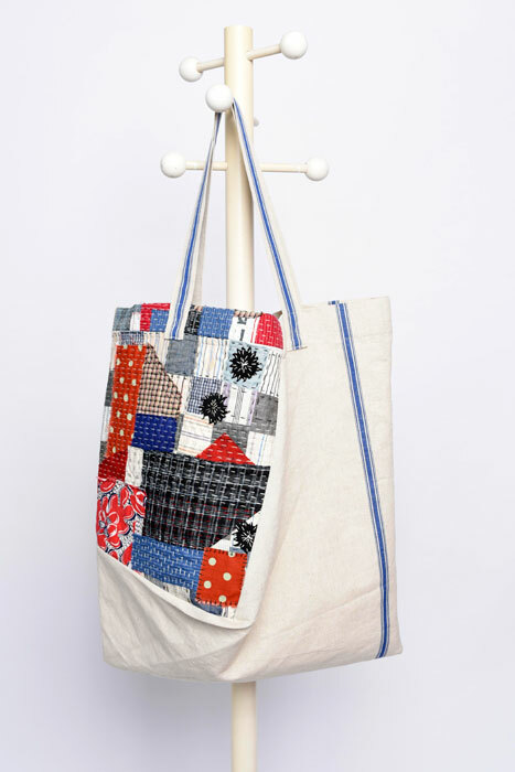 A patchwork version of the Provence Market Bag A patchwork version of the Provence Market Bag