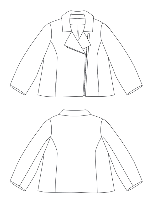 Brando Jacket PDF Pattern (Download)