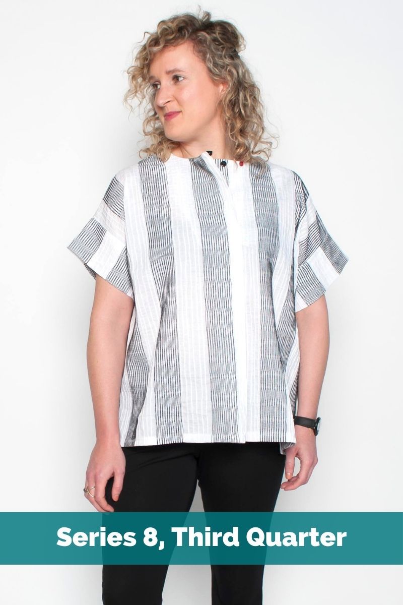 Series 8 Sew Confident! Third Quarter The Hugo Top (Download)
