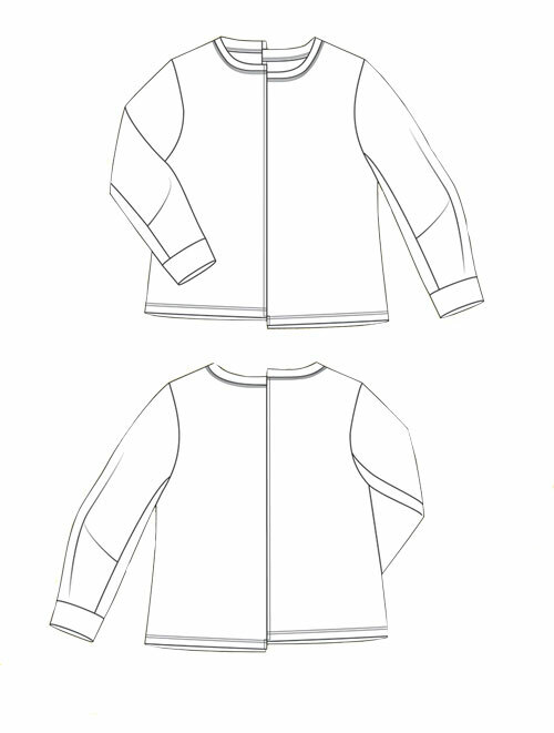 Marceau Tee PDF Pattern (Download)