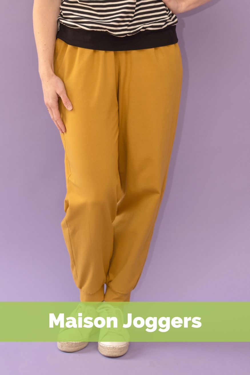 Maison Jogger Sew Confident! Online Workshop
