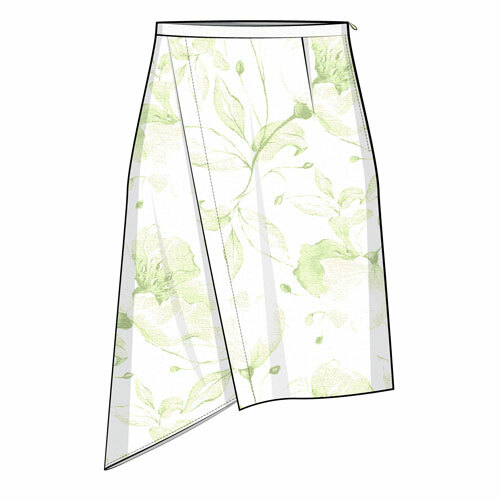 8th Ave Skirt PDF Pattern (Download)