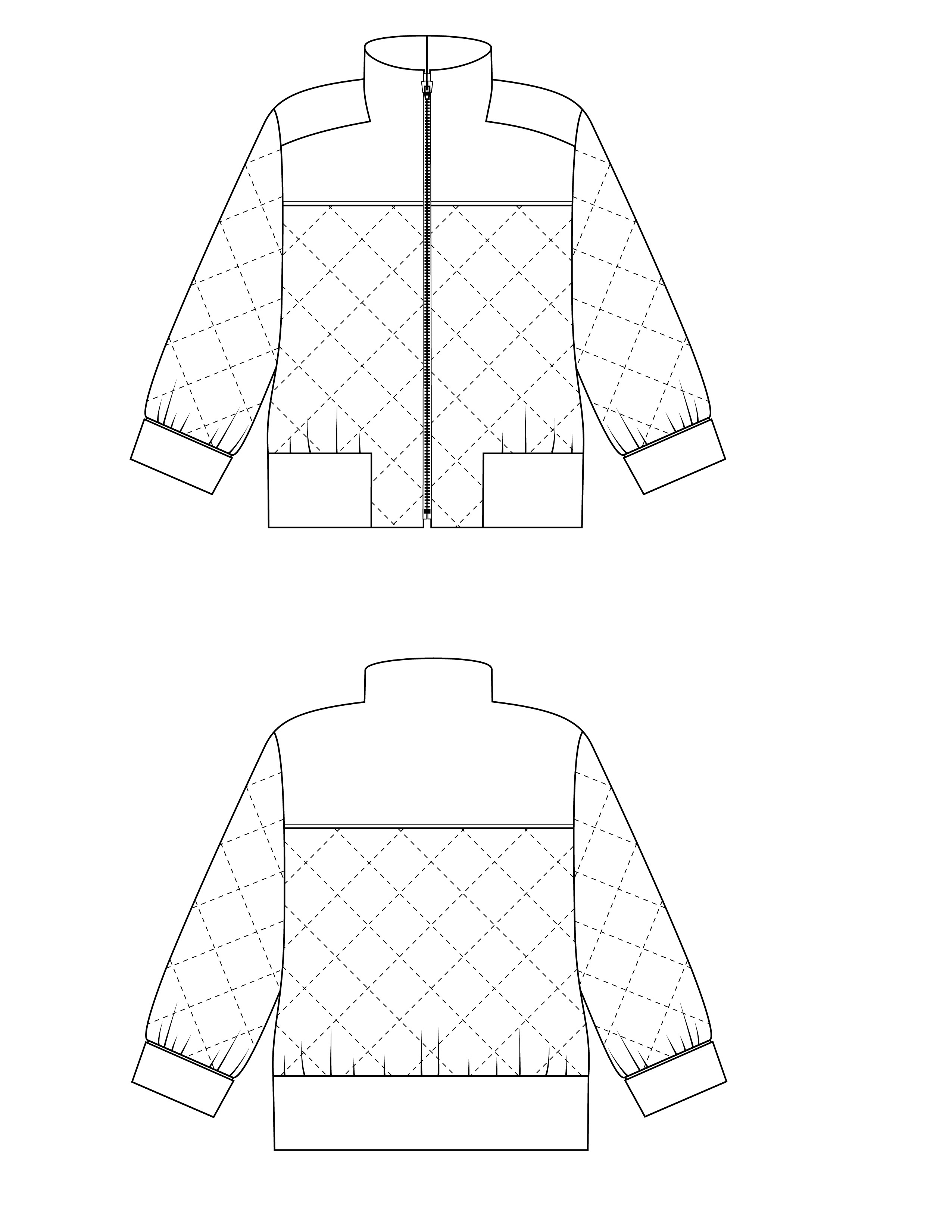 Charlie Bomber Jacket View A