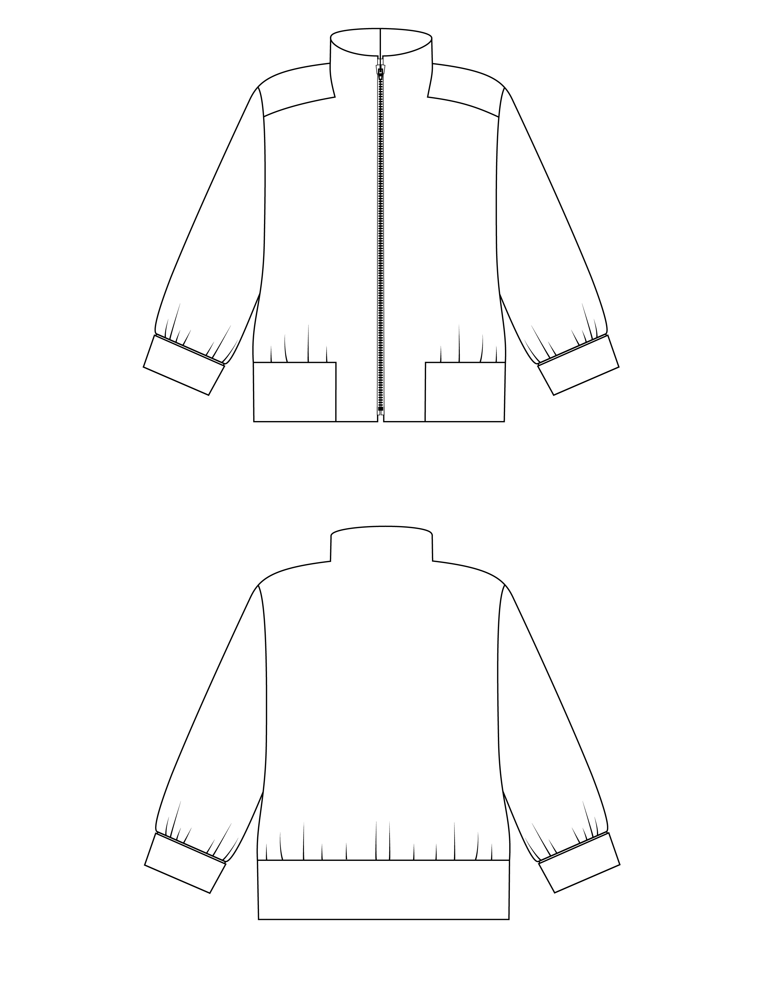 Charlie Bomber Jacket View B