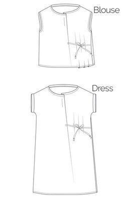 Gardenia Dress &amp; Blouse PDF Pattern (Download)