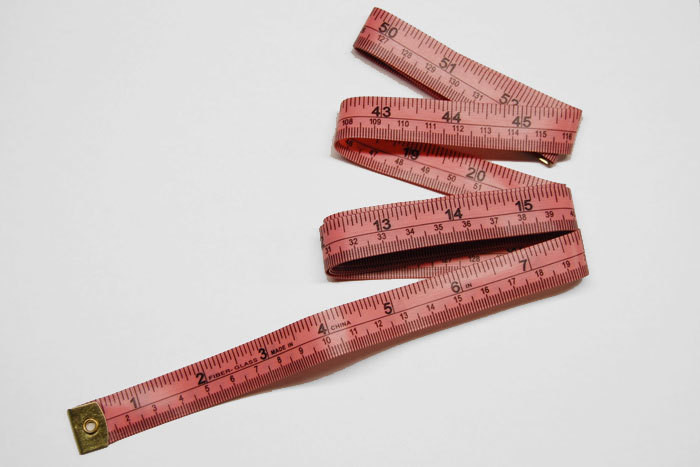 Reversible 60" Tape Measure