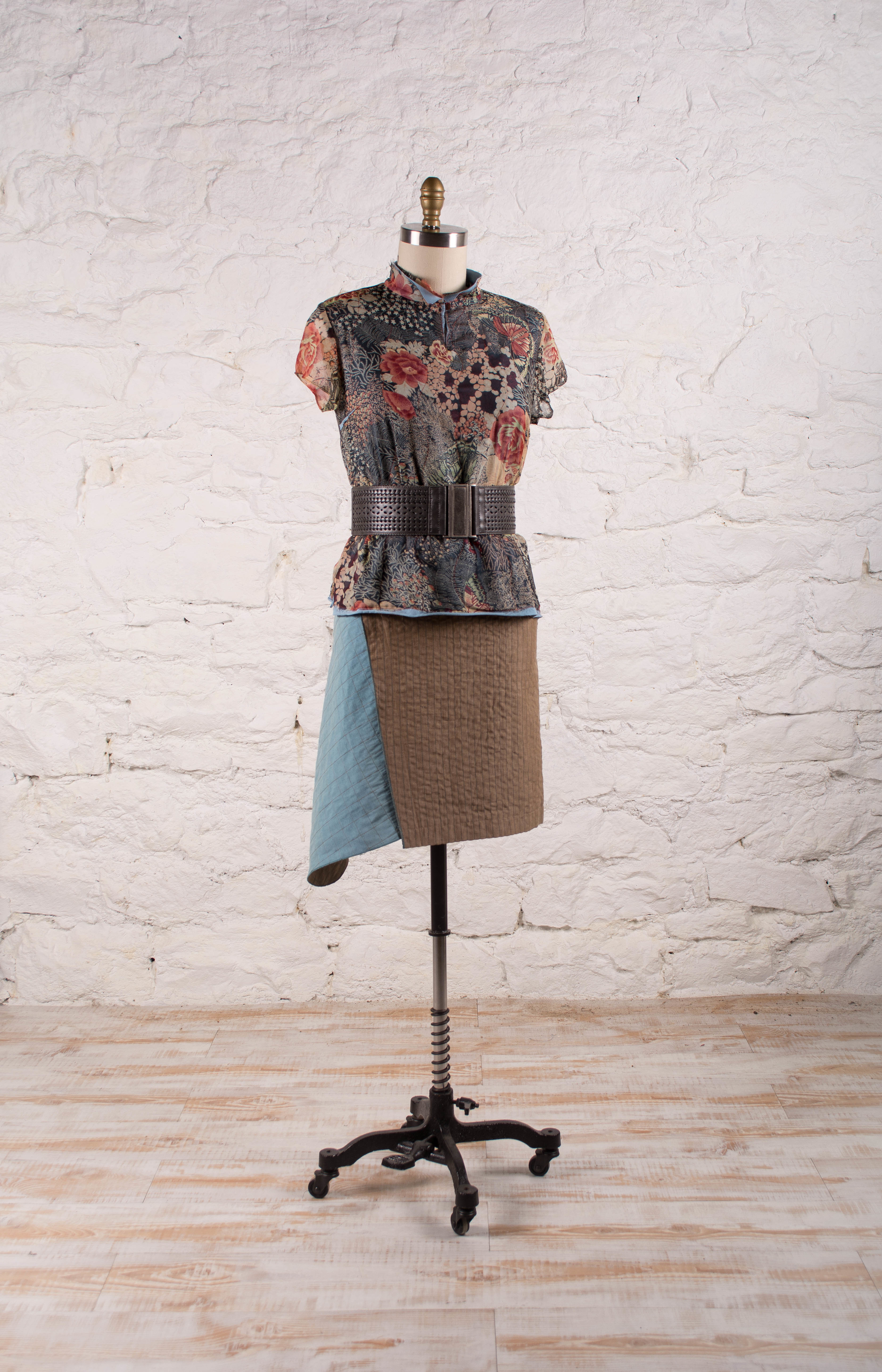 The 8th Ave. Skirt paired with the MixIt Top