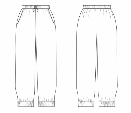 Maison Top &amp; Joggers Pattern