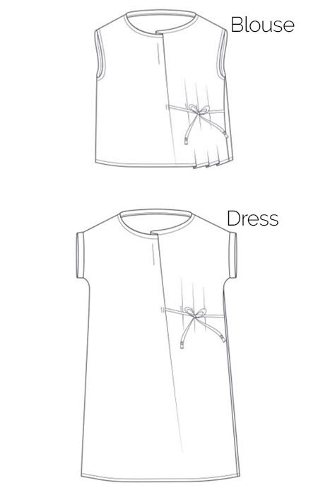 Gardenia Dress &amp; Blouse Pattern