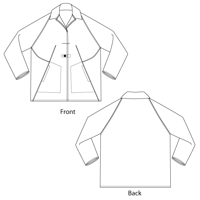 Jacket Front & Back Jacket Front & Back