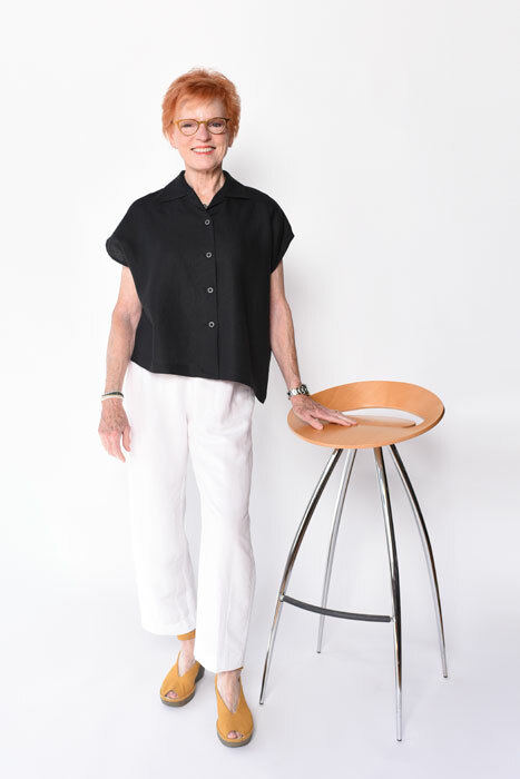 The Hudson Pants with the Nine Lives Shirt