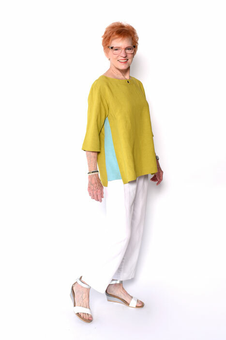 The Hudson Pants with the Splice Top
