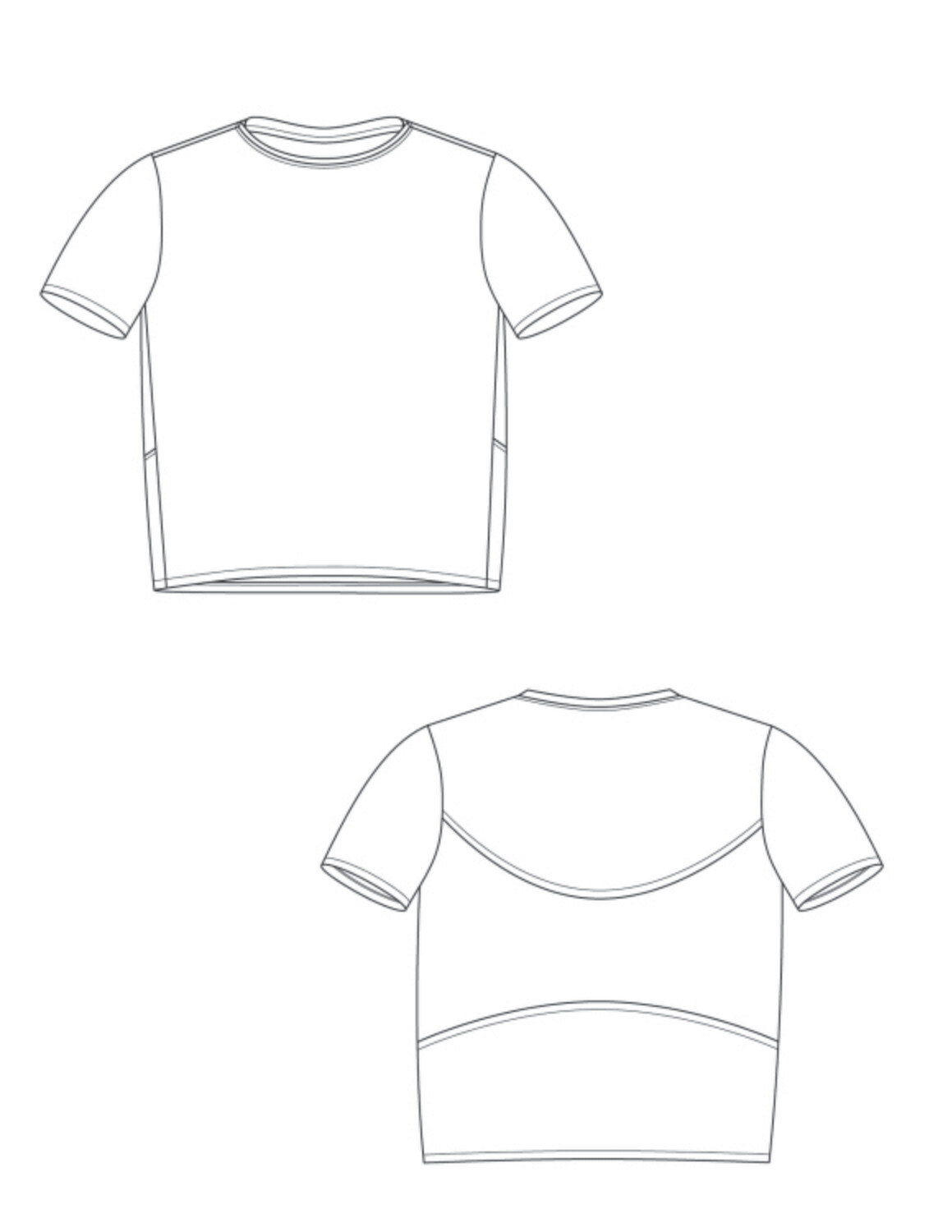Crane St. Tee PDF Pattern (Download)