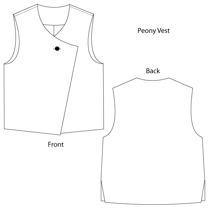 Peony Vest Technical