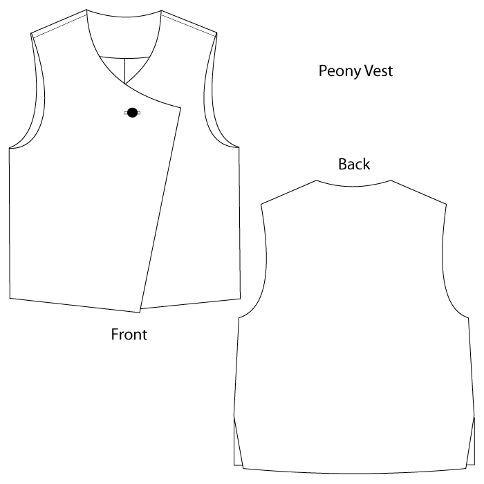 Peony Vest Technical