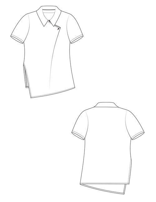 Willow Blouse PDF Pattern (Download) Willow Blouse PDF Pattern (Download)